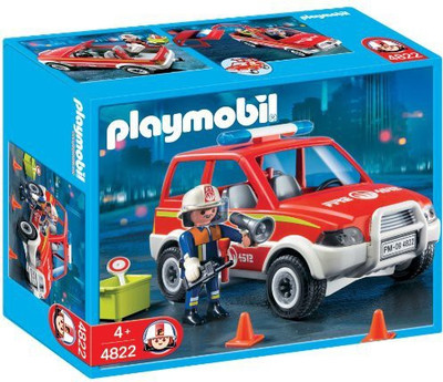 

Playmobil Fire Chief And Car(Multicolor)