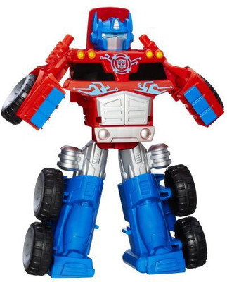 

Playskool Heroes Transformers Rescue Bots Optimus Prime Rescue Trailer(Multicolor)