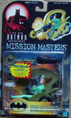 

Batman Kenner Adventures Rumble Ready Riddler Mission Masters(Multicolor)