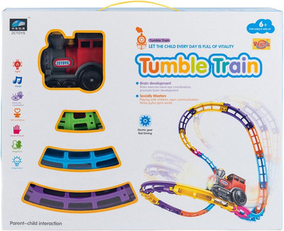 

Venus-Planet of toys Train Set With Light Battery Operated Multi Track Battery Operated For Kids Of Age 6(Multicolor)
