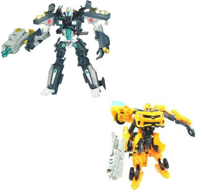 

Emob Convertible into Car to Robot and Vehicle Mode to Helicopter(Yellow, Grey)
