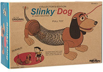 

Slinky Disney Pixar Toy Story Dog in Retro Packaging(Multicolor)