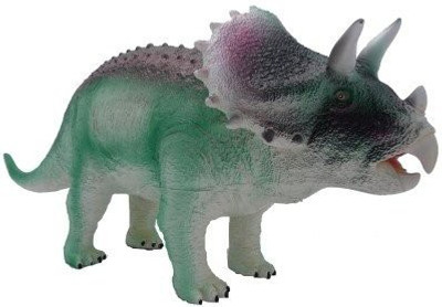 

Prannoi Giant Soft Touch Triceratops(Multicolor)