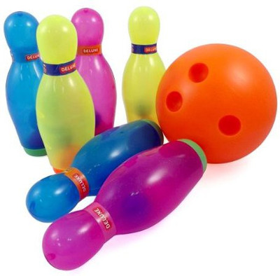 

Liberty Imports Deluxe Super Bowling Set Toy for Kids(Multicolor)
