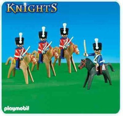 

Playmobil Guards On Horseback(Multicolor)