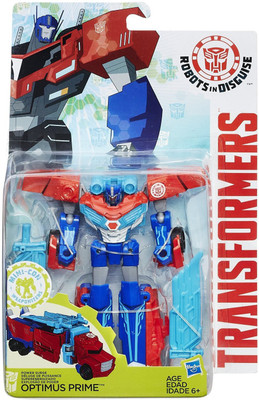 

Funskool Transformers Robot in Disguise Mini-Con Weaponizers Optimus Prime Age 6+(Multicolor)