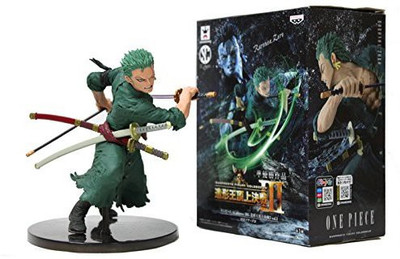

Banpresto One Piece Roronoa Zoro Scultures 6"(Multicolor)