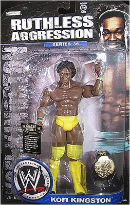 

Prannoi Kofi Kingston Ruthless Aggression 36 Wwe Wrestling(Multicolor)