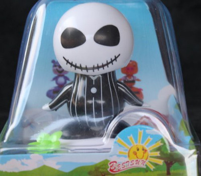 

nknown Solar Bobblehead Standing Jack Skellington(Multicolor)