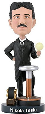 

Royal Bobbles Nikola Tesla Bobblehead(Black)
