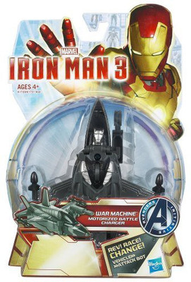 

Hasbro Marvel Iron Man 3 War Machine Motorized Battle Charger(Black)