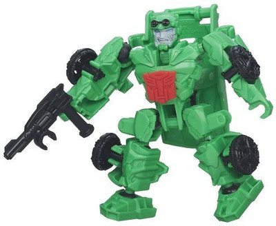 

Transformers Age Of Extinction Constructbots Dinobot Riders Crosshairs(Green)