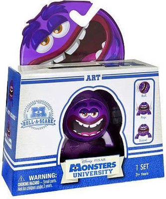 

Spin Master Disney Pixar Monsters University Rollascare Monsters Art(Purple)