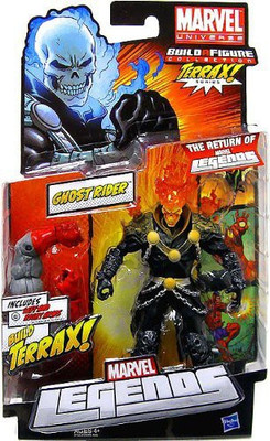 Marvel Legends 2012 Series 1 Ghost Rider Red / Orange Head(Multicolor)