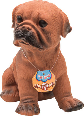 

Venus-Planet of toys Creative explosion Dog Models Fun Rubber Screaming Pug Toys For Kids (Multicolour)(Multicolor)