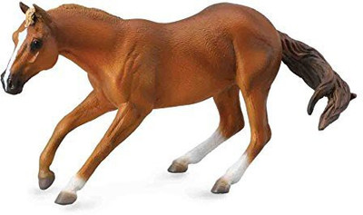 

Collecta Quarter Horse Stallionsorrel(Multicolor)