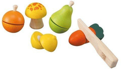 

Plan Toys Plan Fruit And Vegetable Play Set(Multicolor)
