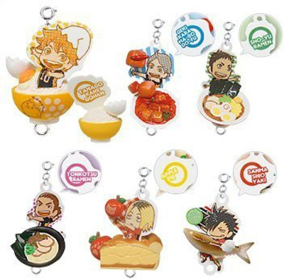 

Takara Tomy Haikyuu Tsunagaru Food Mascot Part 1 Set Of 6(Multicolor)