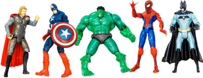 Parv Collections Marvel Heroes(Multicolor)