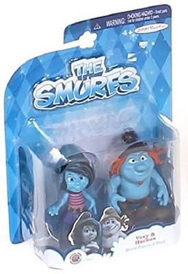 

Jakks Pacific The Smurfsmovie 2Packvexy & Hackus(Multicolor)