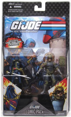 

G.I. Joe Hasbro 3 3/4" Wave 5Comic Book 2Pack Cobra(Multicolor)