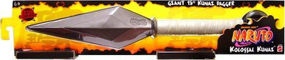 

Naruto Mattel Accessory Kolossal 18 Inch Kunai (Dagger)(Multicolor)