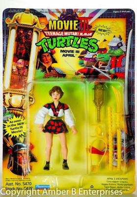 

Playmates Toys Teenage Mutant Ninja Turtles April(Multicolor)