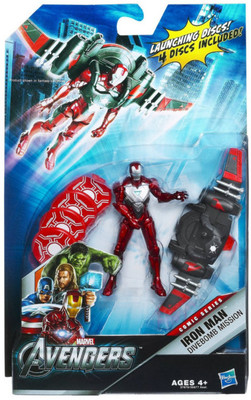 

Hasbro Avengers Iron Man Dive Bomb Mission(Red, Black)