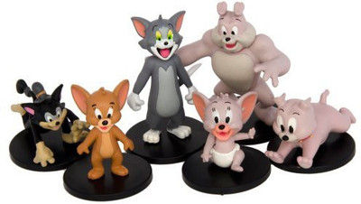 

Hanna-Barbera Hanna Barbera Hb Tom And Jerry 2" Collector (6Pack)(Multicolor)