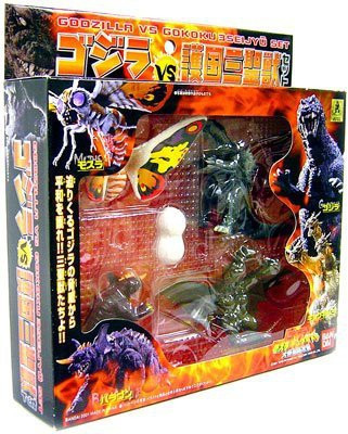 

Bandai Godzilla Vs Gokoku Mini3 Seijyu Set (Set Of 4 Monsters(Multicolor)
