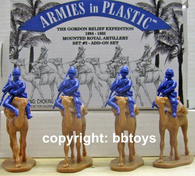

Armies in Plastic Egypt And Sudan Gordon Relief Expedition Camel Corps Royal(Multicolor)