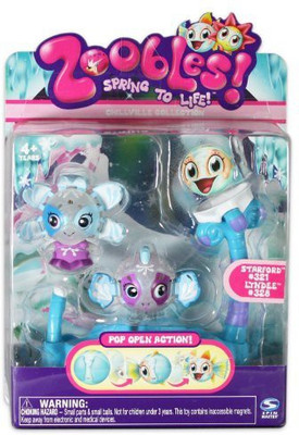 

Zoobles Twobles Starfish & Fish Happitat Starford 321 & Lyndee 328(Multicolor)