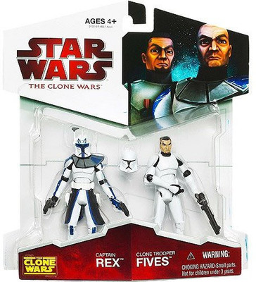 

Star Wars The Clone Wars Exclusive > Captain Rex & Clone Trooper(Multicolor)