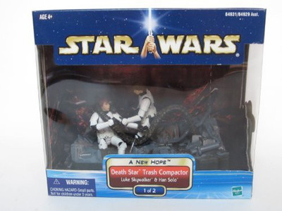 

Star Wars Death Star Trsh Compactor Luke Skywalker And Han Solo(Multicolor)
