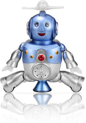 

Doux Devil Dancing Rotating musical Lighting Robot Toy Game(Grey)