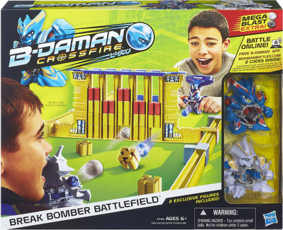 

Takara Tomy B-Daman Break Bomber Battlefield(Multicolor)