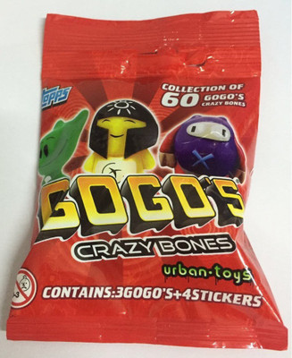 

Gogo Crazy Bones Pack of 4(Multicolor)