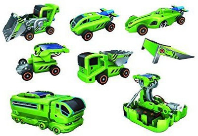 

RVOLD 7 IN 1 EDUCATIONAL HYBRID RECHARGABLE SOLAR POWER ENERGY ROBOT CAR(Multicolor)