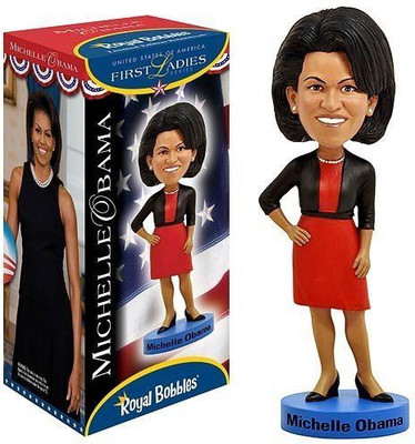 

Royal Bobbles First Lady Michelle Obama(Multicolor)