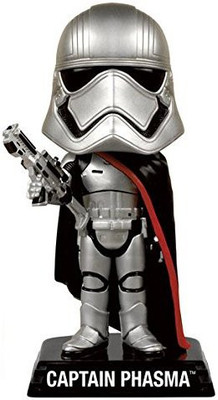 

Funko Star Wars Episode 7 Captain Phasma Wacky Wobbler(Silver)