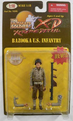 

Ultimate Soldier The Wwii Xtreme Detail 118 Scale Bazooka Us Infantry(Multicolor)