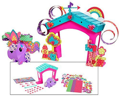 

Mattel Amigami Dog And Doghouse Playset(Multicolor)