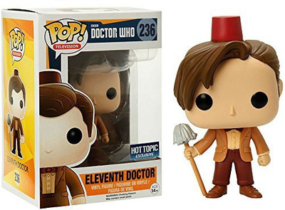 

Funko Pop Tv Doctor Who Eleventh Doctor Fez Hat & Mop Exclusive(Multicolor)