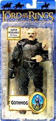 

Toybiz Lord Of The Rings Return of the King Collectors Series Action Figure Gothmog(Multicolor)