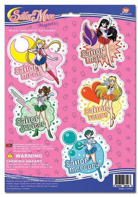 

Sailor Moon Magnet Set(Multicolor)