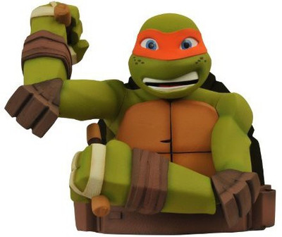 

Diamond Select S Teenage Mutant Ninja Turtles Michelangelo Bust Bank(Multicolor)