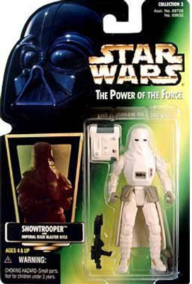 

Hasbro 1 X Star Wars Power Of The Force Green Card > Snowtrooper(White)