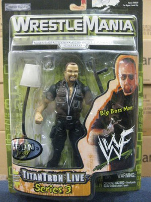 

WrestleMania Wwf Titantron Live Series 3 Big Boss Man(Multicolor)