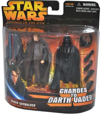 

Star Wars Episode Iii 3 Revenge Of The Sith Anakin Skywalker Changes(Black)
