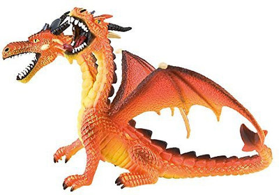 

Bullyland Fantasy Double Headed Orange Dragon(Multicolor)